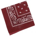 bandana 27001 burgundy